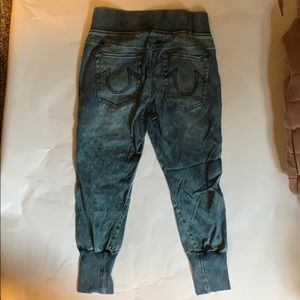 Womens true religion joggers